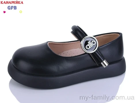 Туфлі штучна шкіра чорний діти дівчинка, Дитячі туфлі оптом