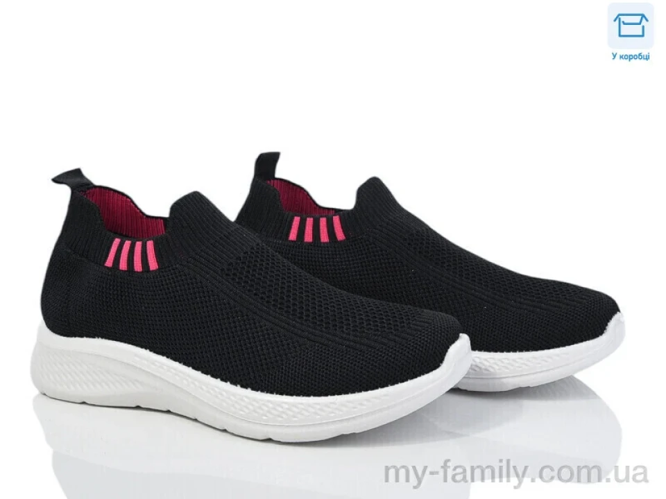 Кросівки текстиль чорний жінки -, Жіночі кросівки оптом