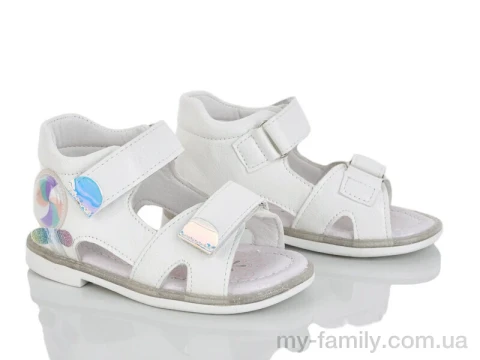 Босоножки искусственная кожа белый дети девочка, Взуття оптом дети
