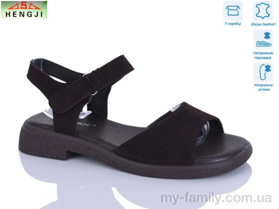 Босоніжки натуральна замша коричневий жінки -, Жіночі босоніжки оптом