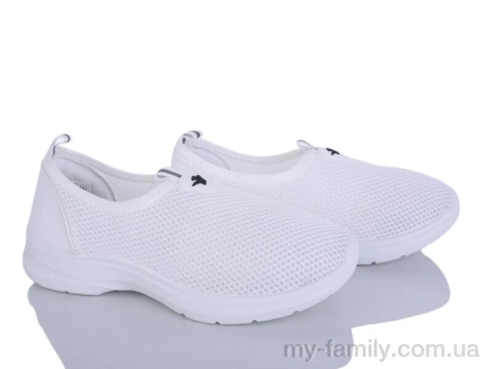 Кросівки текстиль білий жінки -, Жіночі кросівки оптом
