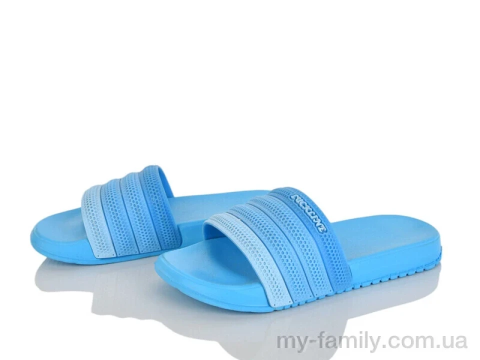 Шльопанці штучний матеріал блакитний діти дівчинка, Дитячі шльопанці оптом