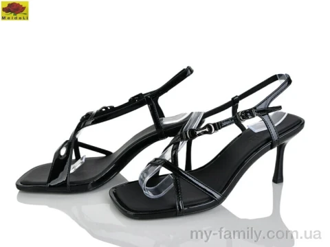 Босоніжки штучний лак чорний жінки -, Жіночі босоніжки оптом