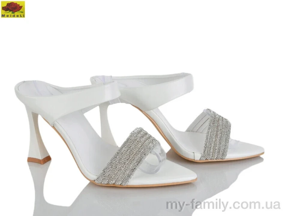 Босоніжки штучна шкіра білий жінки -, Жіночі босоніжки оптом