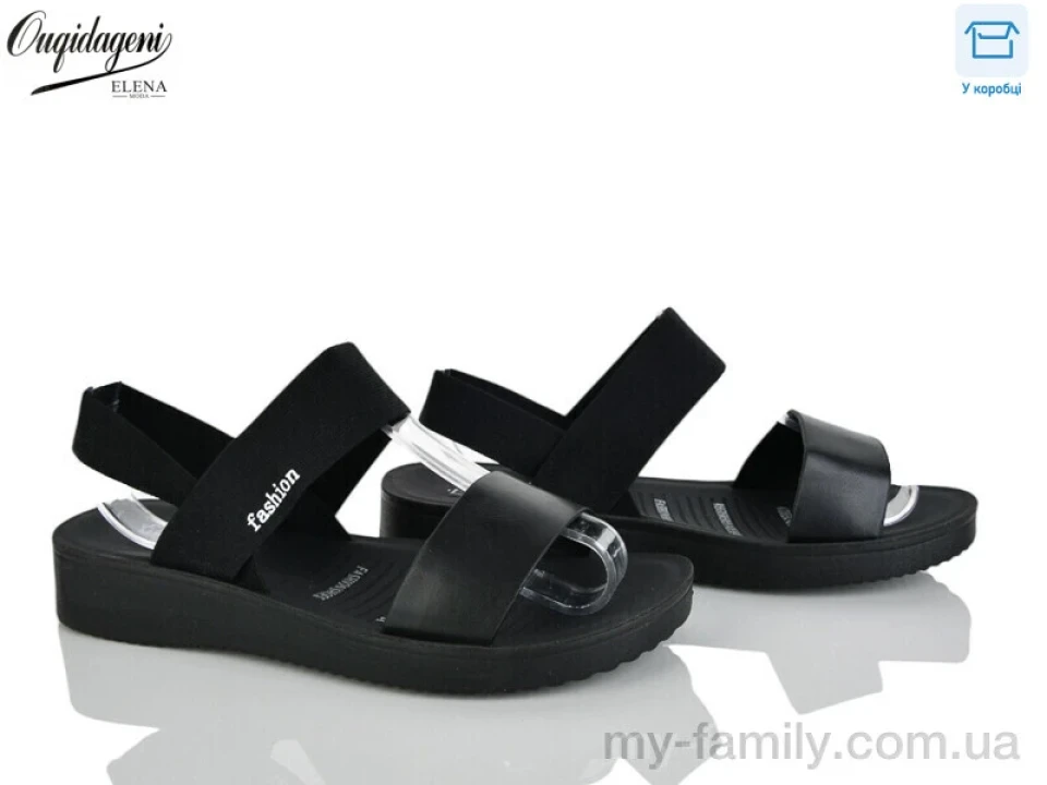 Босоніжки штучна шкіра-текстиль чорний жінки -, Жіночі босоніжки оптом