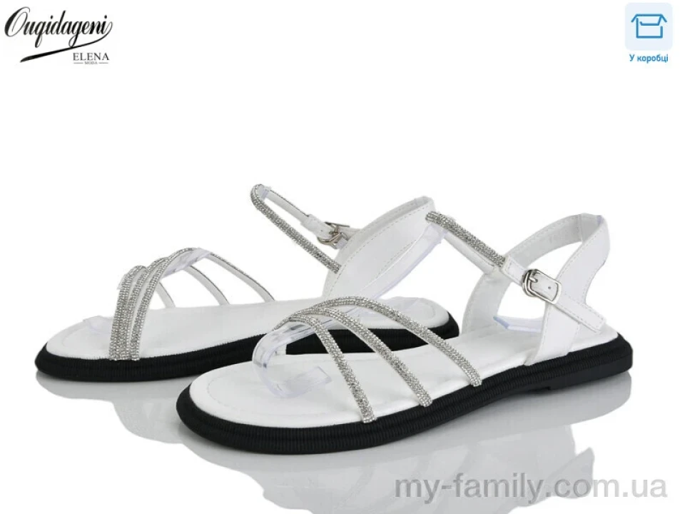 Босоніжки штучна шкіра білий жінки -, Жіночі босоніжки оптом