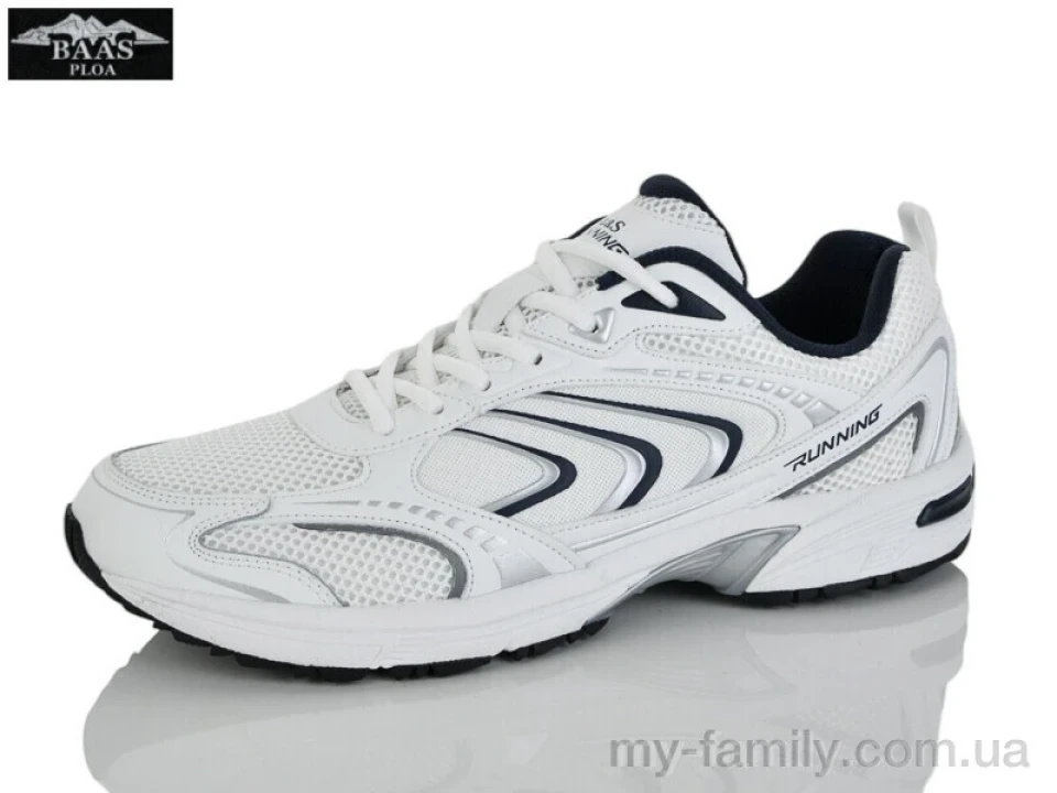 Кросівки штучна шкіра-текстиль білий чоловіки -, Чоловічі кросівки оптом