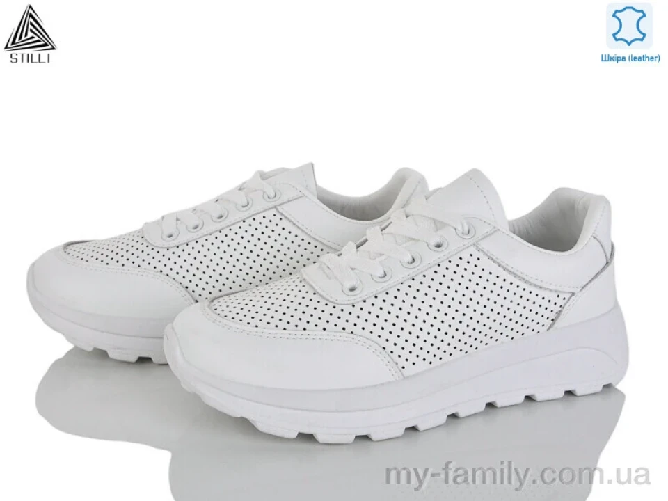 Кросівки натуральна шкіра білий жінки -, Жіночі кросівки оптом