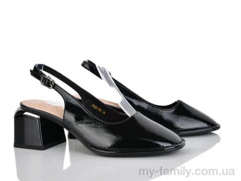Туфлі штучний лак чорний жінки -, Туфлі жіночі оптом