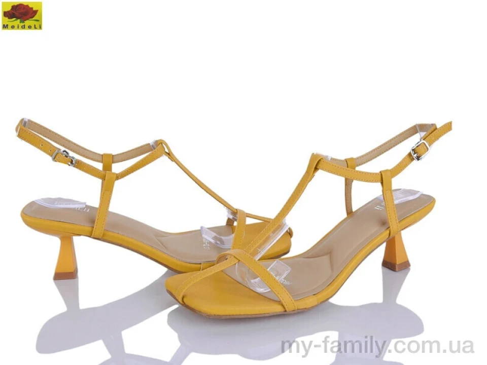 Босоніжки штучна шкіра жовтий жінки -, Жіночі босоніжки оптом