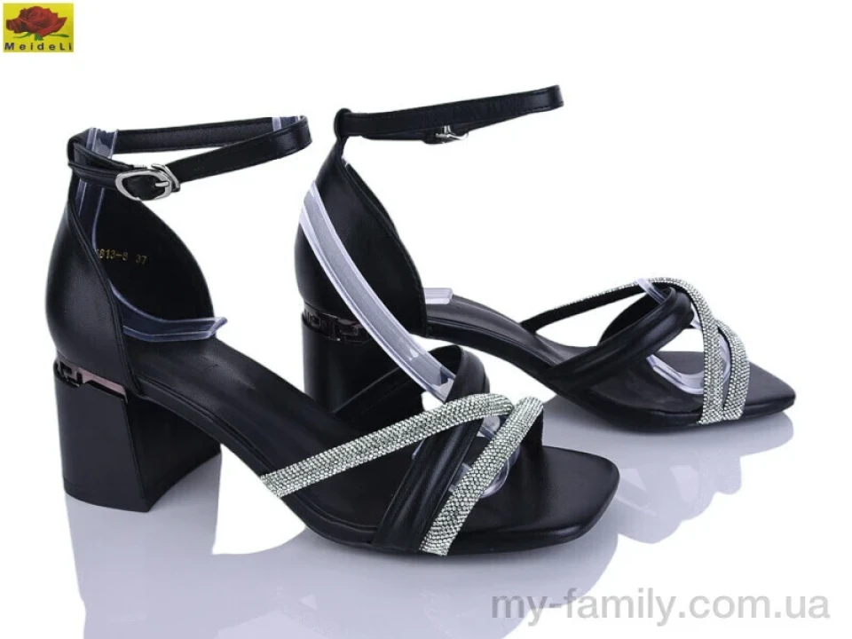 Босоніжки штучна шкіра чорний жінки -, Жіночі босоніжки оптом