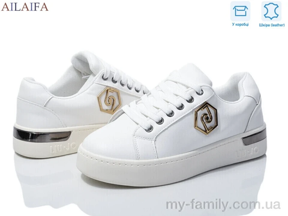 Кросівки натуральна шкіра білий жінки -, Жіночі кросівки оптом