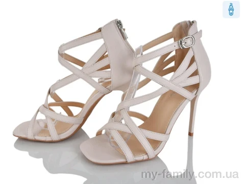 Босоніжки штучна шкіра бежевий жінки -, Жіночі босоніжки оптом