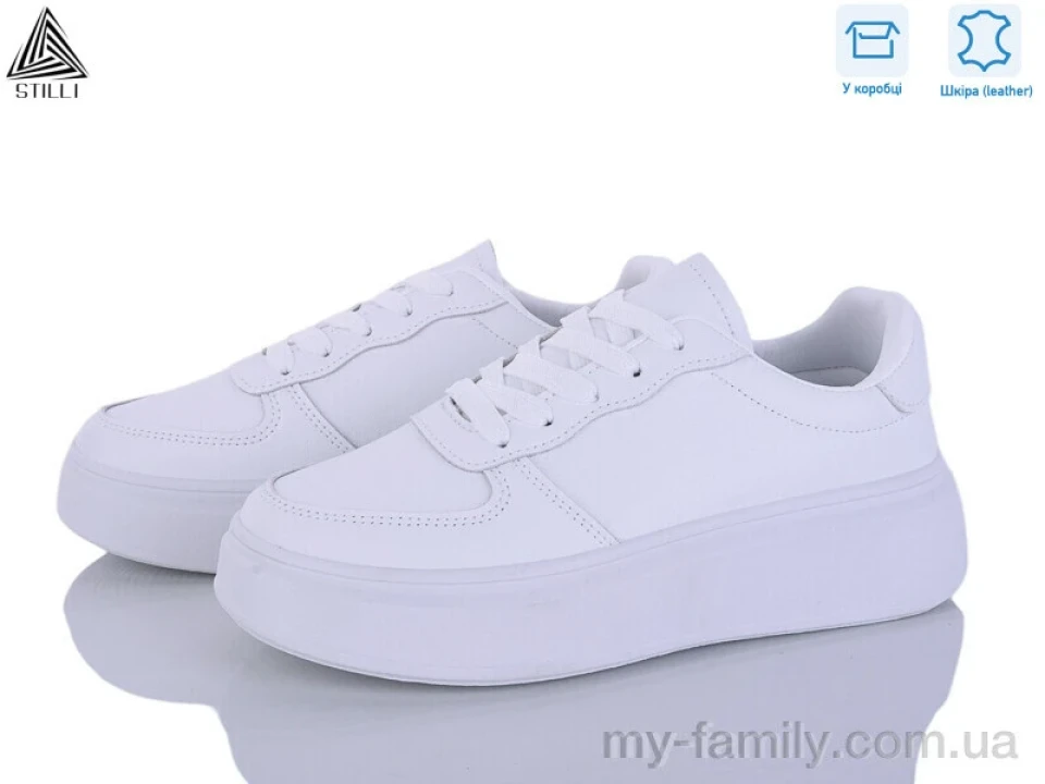Кросівки натуральна шкіра білий жінки -, Жіночі кросівки оптом