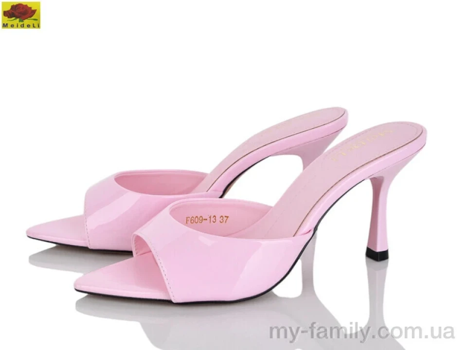 Шльопанці штучний лак рожевий жінки -, Жіночі шльопанці оптом