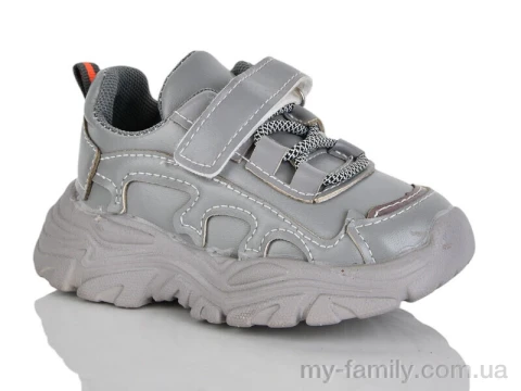 Кросівки штучна шкіра сірий діти унісекс, Дитячі кросівки оптом