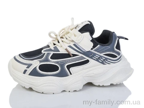 Кросівки штучна шкіра-текстиль сірий діти унісекс, Дитячі кросівки оптом