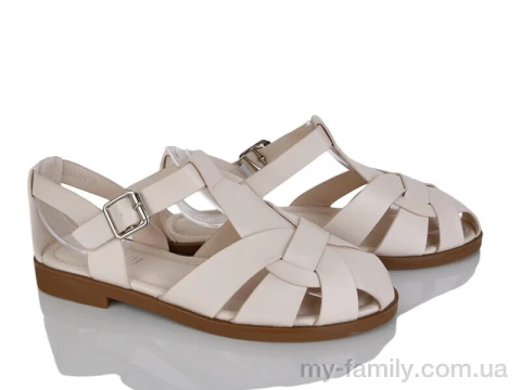 Босоніжки штучна шкіра бежевий жінки -, Жіночі босоніжки оптом