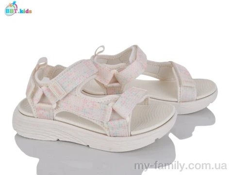 Босоніжки текстиль бежевий діти дівчинка, Взуття оптом діти