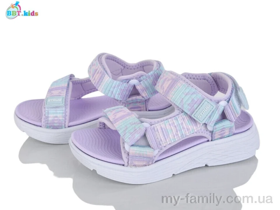Босоніжки текстиль фіолетовий діти дівчинка, Взуття оптом діти