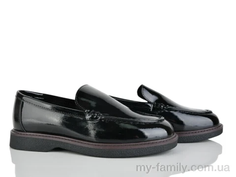 Туфли искусственный лак черный женщины -, Туфли женские оптом