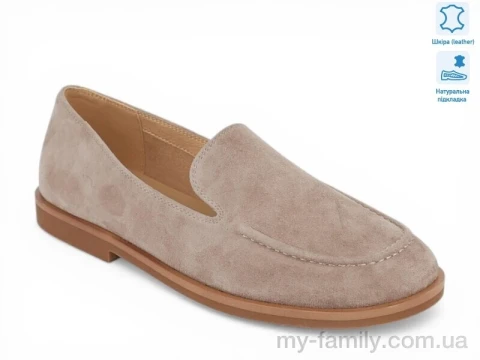 Туфлі натуральна шкіра бежевий жінки -, Туфлі жіночі оптом