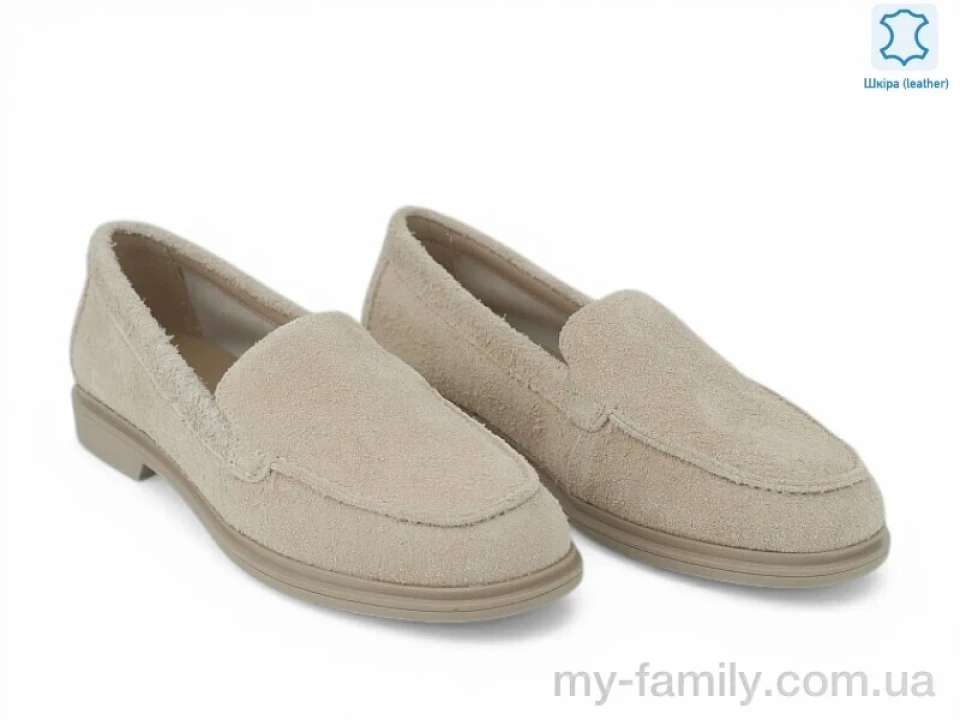 Туфлі натуральна шкіра бежевий жінки -, Туфлі жіночі оптом