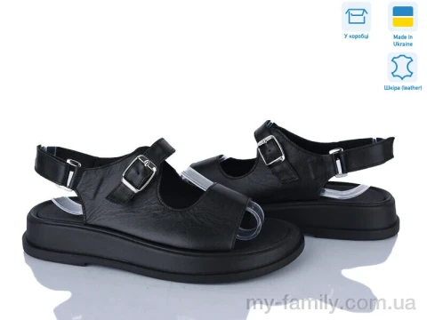 Босоніжки натуральна шкіра чорний жінки -, Жіночі босоніжки оптом