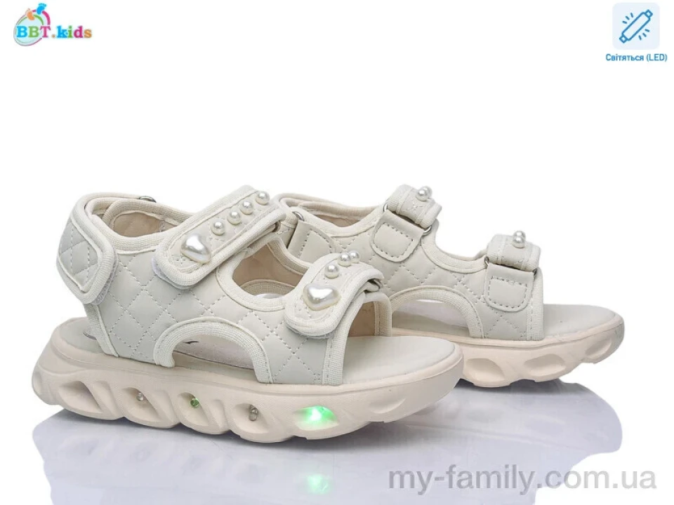 Босоніжки штучна шкіра бежевий діти дівчинка, Взуття оптом діти