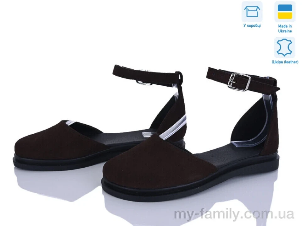 Босоніжки натуральна замша коричневий жінки -, Жіночі босоніжки оптом