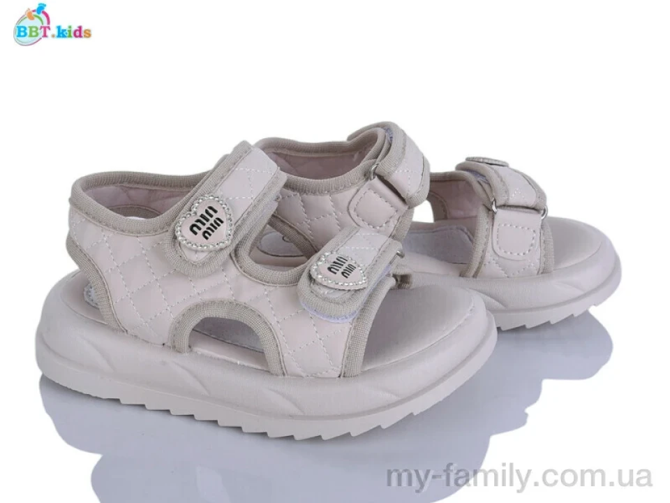 Босоніжки штучна шкіра бежевий діти дівчинка, Взуття оптом діти