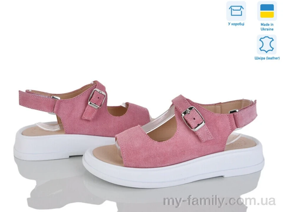 Босоніжки натуральна замша рожевий жінки -, Жіночі босоніжки оптом