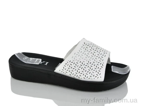 Шлепки искусственная кожа белый женщины -, Женские шлепки оптом