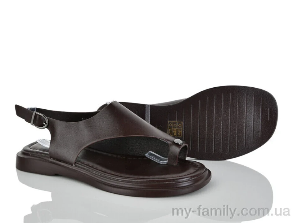 Босоніжки штучна шкіра коричневий жінки -, Жіночі босоніжки оптом