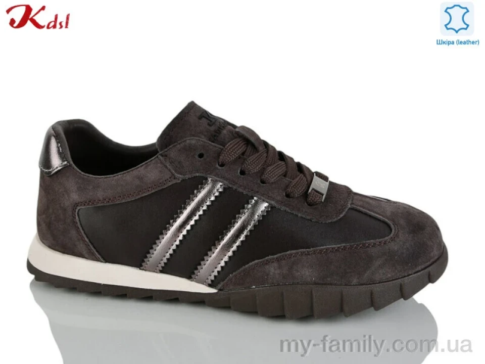 Кросівки натуральна замша-натуральна шкіра коричневий жінки -, Жіночі кросівки оптом