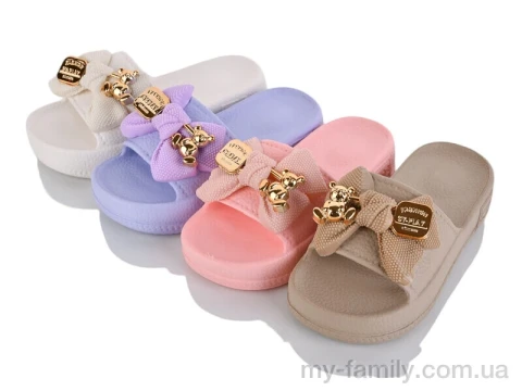 Шлепки пена микс дети девочка, Детские плепки оптом