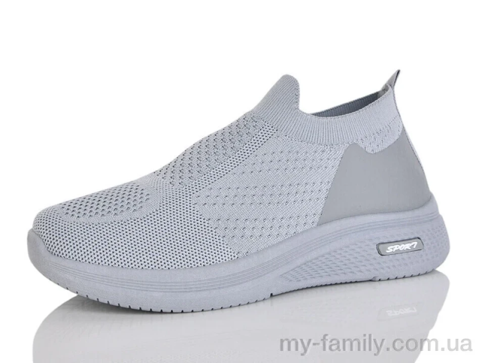 Кросівки текстиль сірий жінки -, Жіночі кросівки оптом