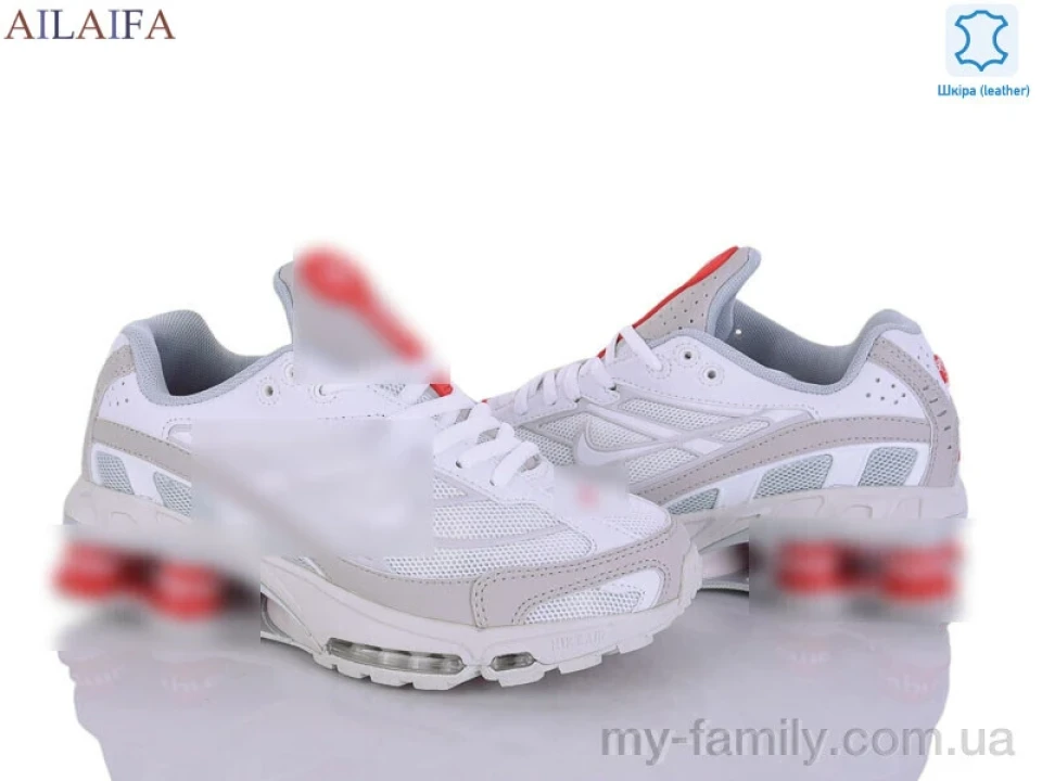 Кросівки натуральна шкіра-текстиль білий жінки -, Жіночі кросівки оптом