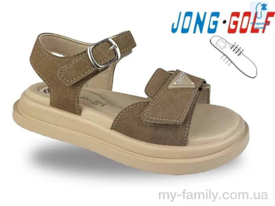 Босоніжки штучна шкіра коричневий діти дівчинка, Взуття оптом діти