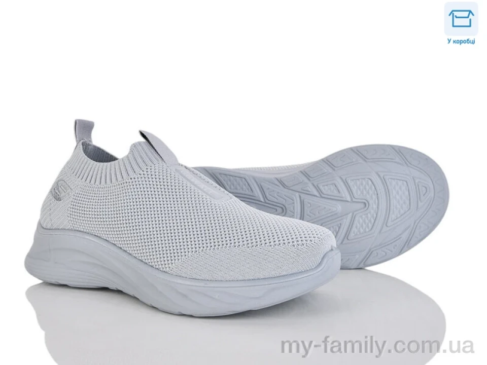 Кросівки текстиль сірий жінки -, Жіночі кросівки оптом