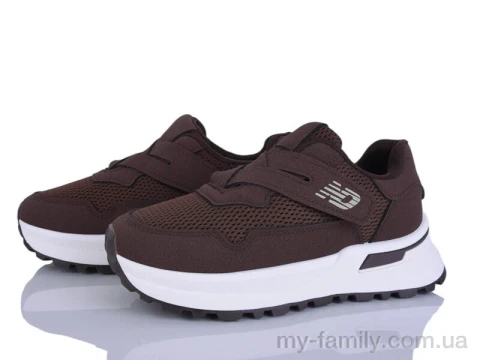 Кроссовки искусственная замша-текстиль коричневый женщины -, Женские кроссовки оптом