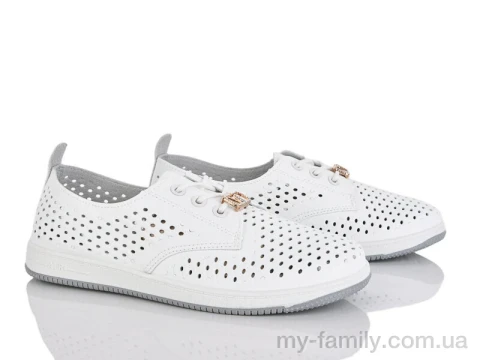 Кросівки штучна шкіра білий жінки -, Жіночі кросівки оптом