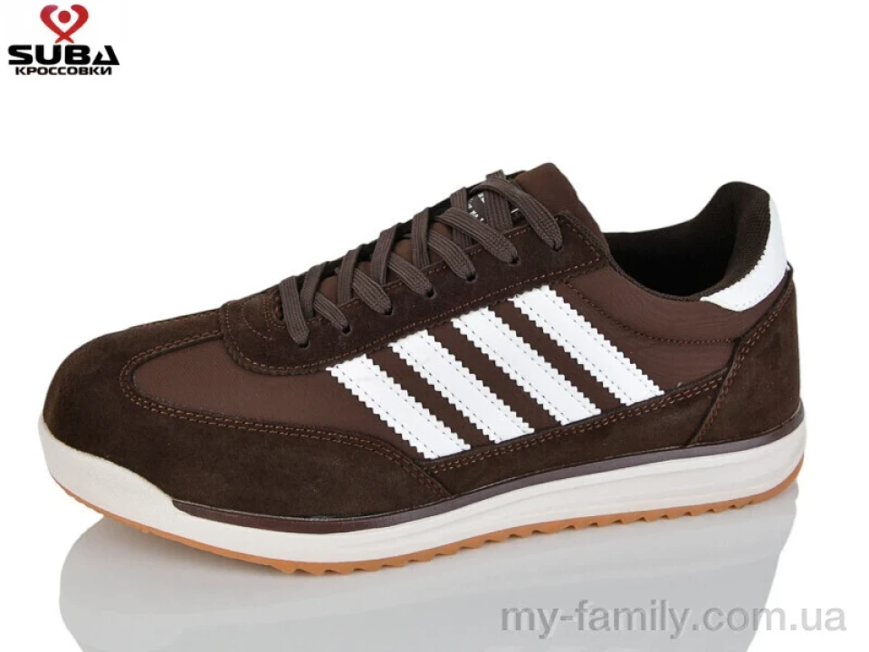 Кросівки штучна замша-текстиль коричневий чоловіки -, Чоловічі кросівки оптом