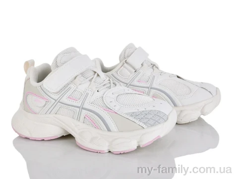 Кроссовки искусственная кожа-текстиль бежевый дети девочка, Детски кроссовки оптом