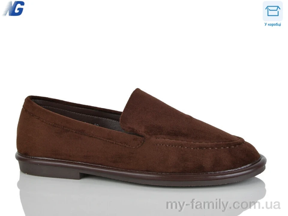 Туфлі штучна замша коричневий жінки -, Туфлі жіночі оптом