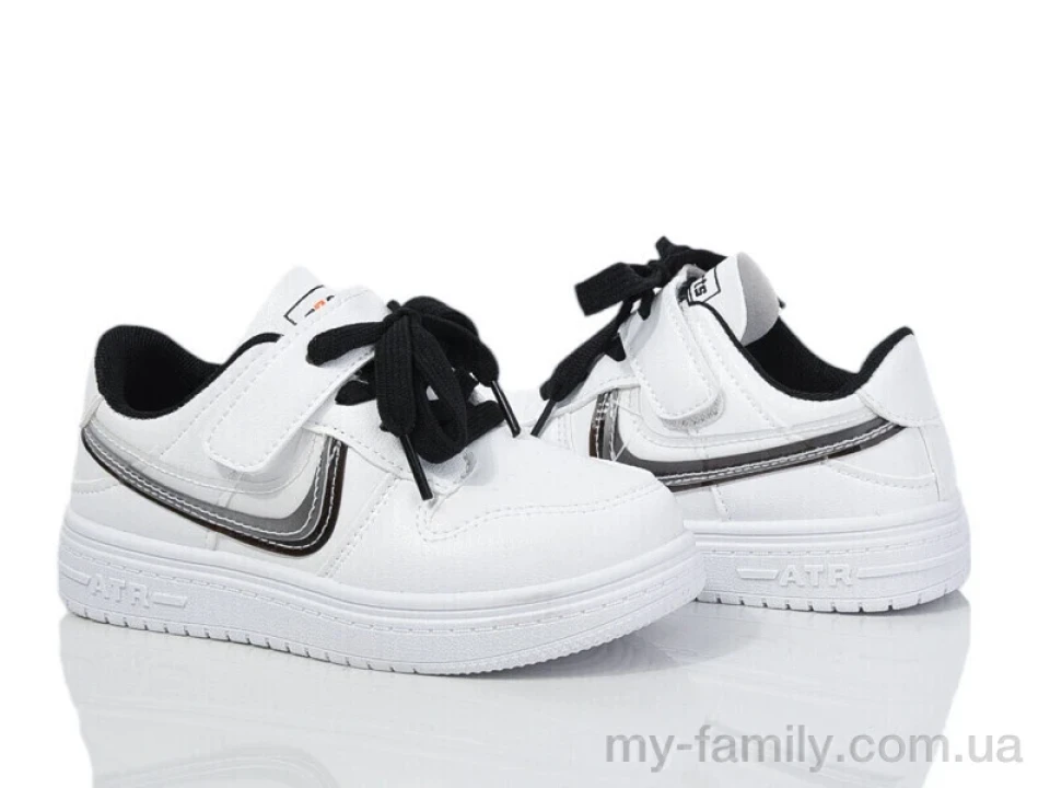 Кросівки штучна шкіра білий діти унісекс, Дитячі кросівки оптом