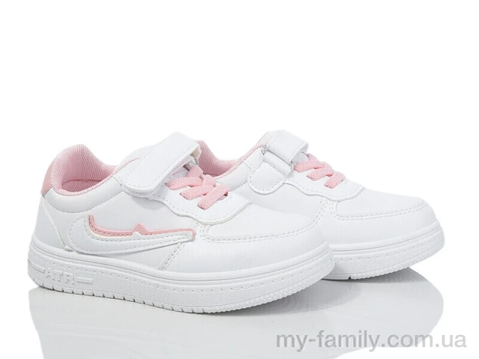 Кросівки штучна шкіра білий діти дівчинка, Дитячі кросівки оптом