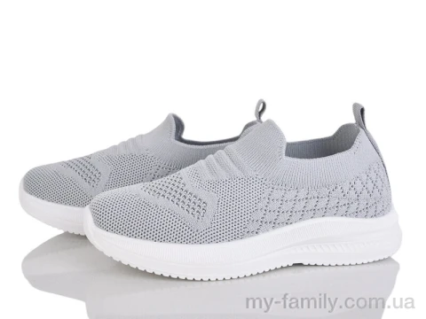 Кроссовки текстиль серый дети унисекс, Детски кроссовки оптом