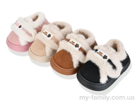 Капці текстиль мікс діти дівчинка, Капці оптом