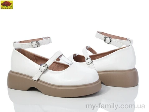 Туфлі штучна шкіра білий діти дівчинка, Дитячі туфлі оптом